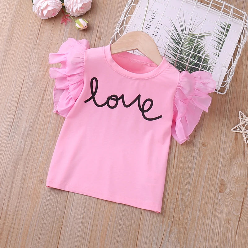 Humor Bear Combination Kids Clothing Sets Children clothing Girls Clothes Brand Girls Clothing Sets
