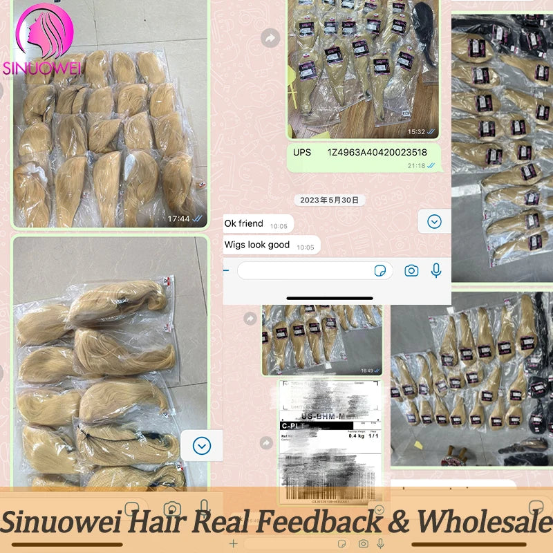 Short Bob Wig 613 Honey Blonde Color Straight Bob Wig 13x4 Lace Front Human Hair Wigs 4x4 Lace Closure Wigs Cheap Wig For Woman