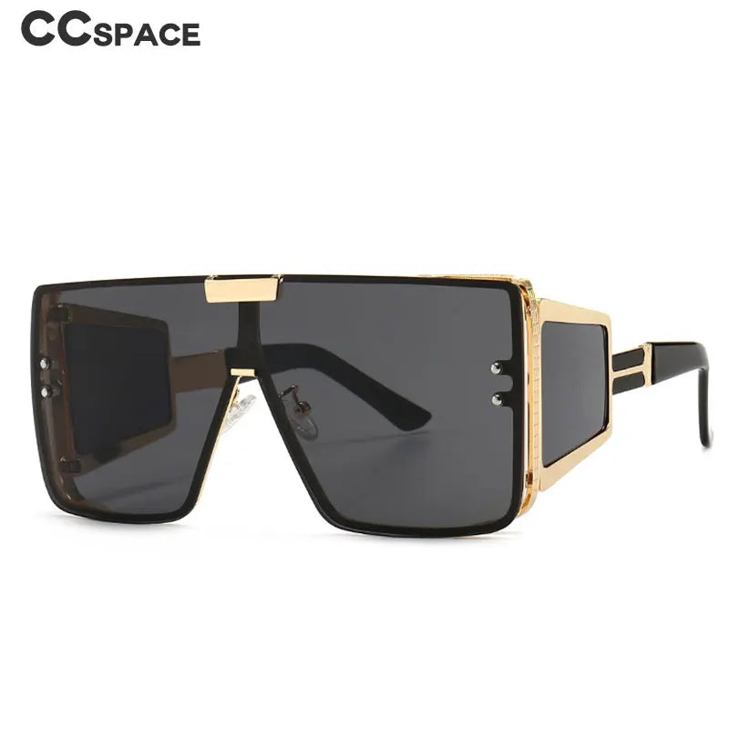 46588 Oversized One Lens Goggle Sunglasses Retro Men Women Fashion Shades UV400 Vintage Glasses