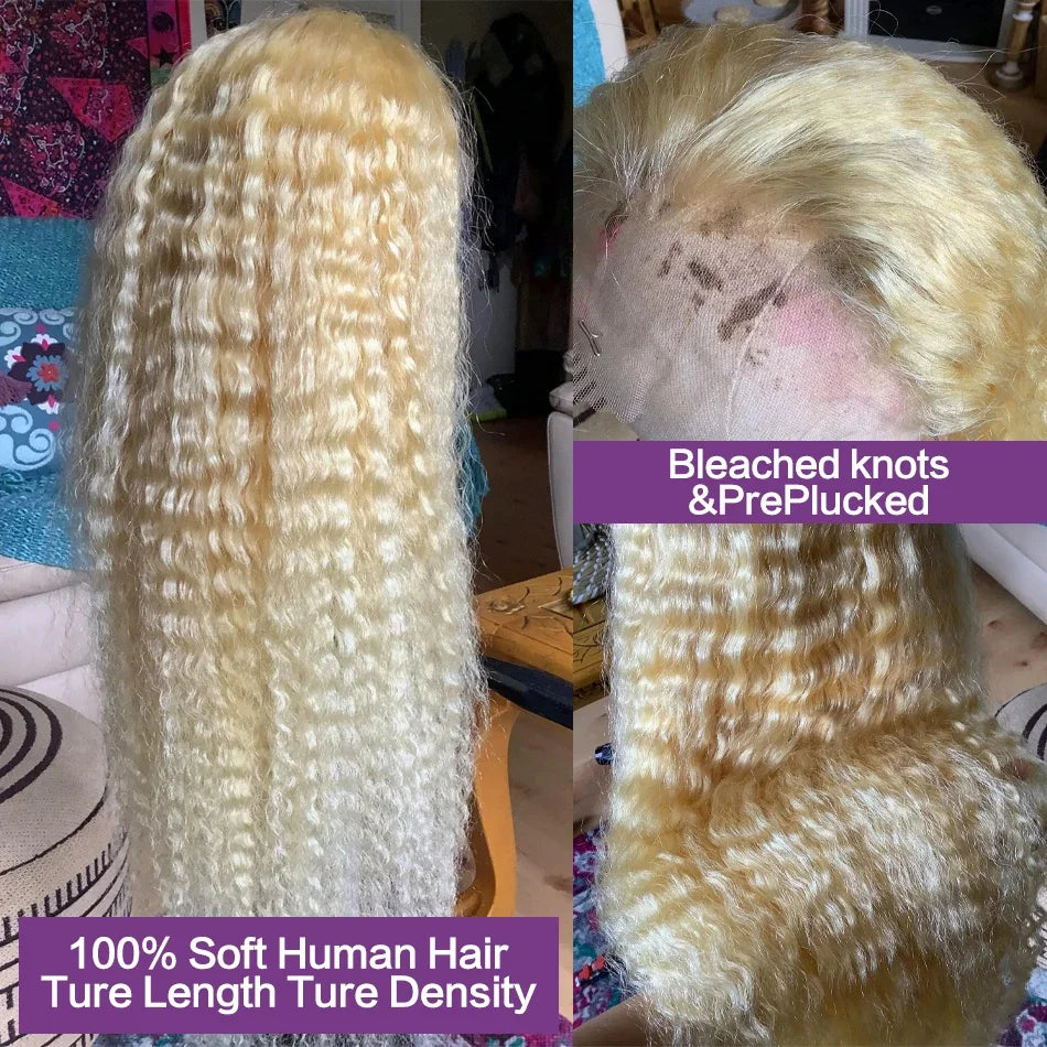 613 Hd Lace Frontal Wig 13X6 Blonde Lace Front Wig Human Hair 13X4 Curly Lace Front Human Hair Wig Hd Lace Wig 13X6 Human Hair